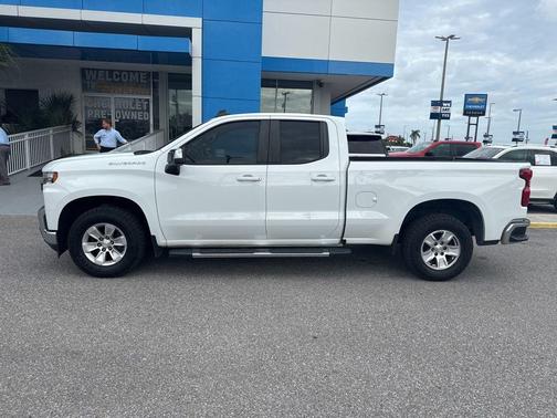 Summit White 2021 Chevrolet Silverado 1500 LT