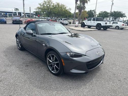 Machine Gray Metallic 2023 Mazda MX-5 Miata Grand Touring