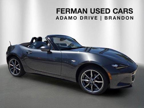 Machine Gray Metallic 2023 Mazda MX-5 Miata Grand Touring