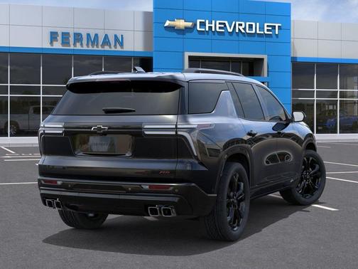 Black 2027 Chevrolet Traverse RS