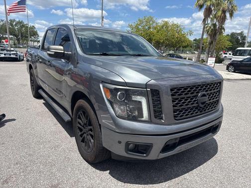 Gun Metallic 2018 Nissan Titan SL