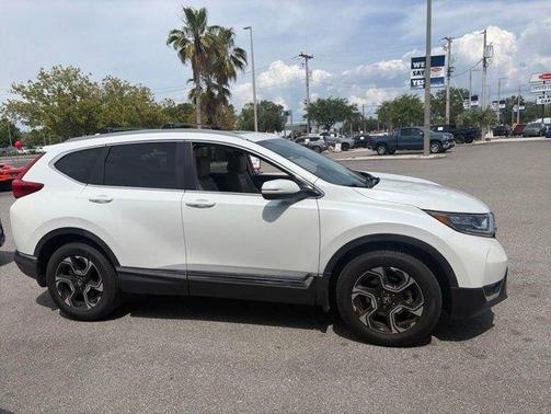 White 2019 Honda CR-V Touring
