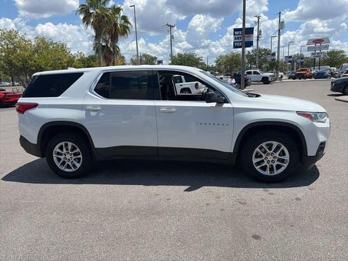 Summit White 2021 Chevrolet Traverse LS