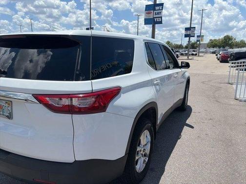 Summit White 2021 Chevrolet Traverse LS
