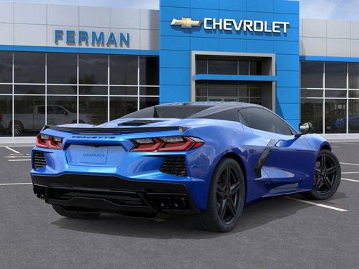 Blue 2026 Chevrolet Corvette Stingray w/2LT
