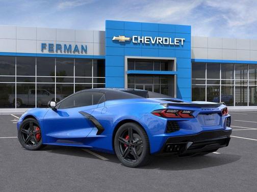 Blue 2026 Chevrolet Corvette Stingray w/2LT