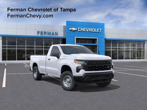 White 2026 Chevrolet Silverado 1500 WT