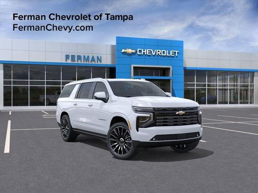 White 2026 Chevrolet Suburban High Country