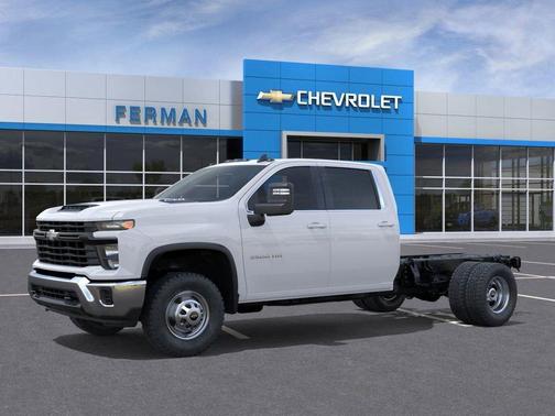 White 2025 Chevrolet Silverado 3500 WT