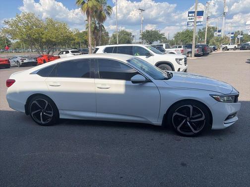 White 2019 Honda Accord Sport