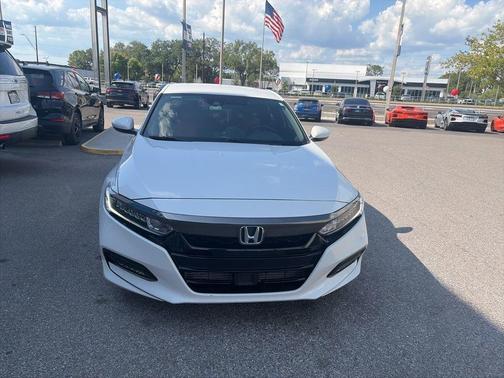 White 2019 Honda Accord Sport