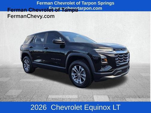Black 2026 Chevrolet Equinox LT
