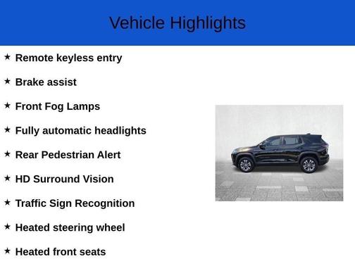 Black 2026 Chevrolet Equinox LT