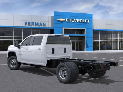 White 2025 Chevrolet Silverado 3500 WT