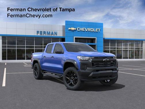 Blue 2025 Chevrolet Colorado Trail Boss