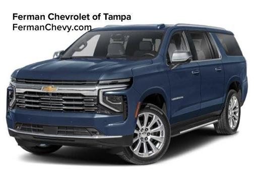 Blue 2026 Chevrolet Suburban Premier