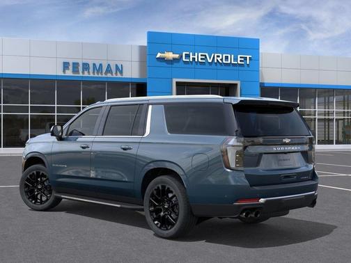 Blue 2026 Chevrolet Suburban Premier