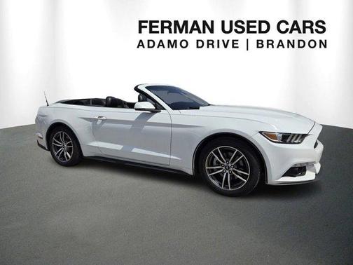 White 2017 Ford Mustang EcoBoost Premium