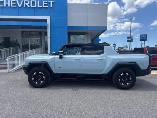 Ice Blue 2025 GMC HUMMER EV Pickup 3X