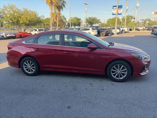 Scarlet Red 2019 Hyundai SONATA SE