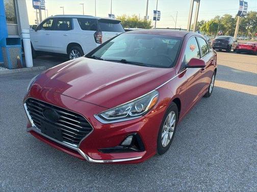 Scarlet Red 2019 Hyundai SONATA SE