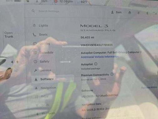 2020 Tesla Model 3 Standard Range Plus