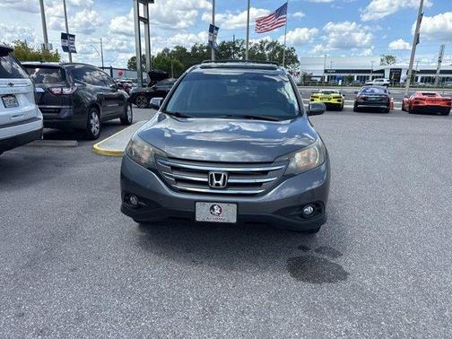 Gray 2013 Honda CR-V EX