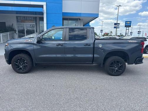 Shadow Gray Metallic 2021 Chevrolet Silverado 1500 LT Trail Boss