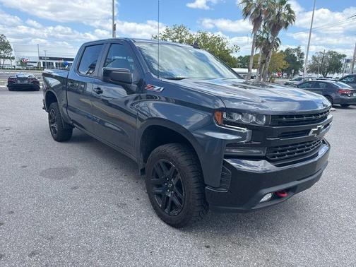 Shadow Gray Metallic 2021 Chevrolet Silverado 1500 LT Trail Boss