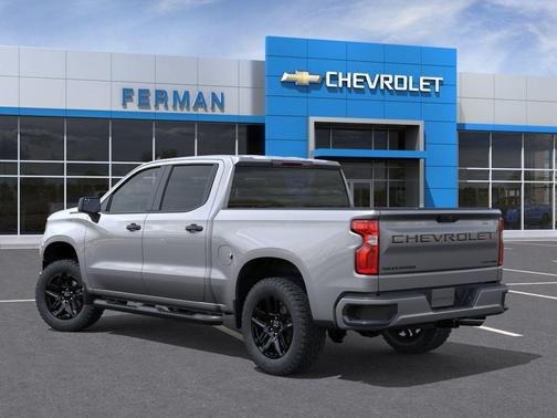 Gray 2026 Chevrolet Silverado 1500 Custom