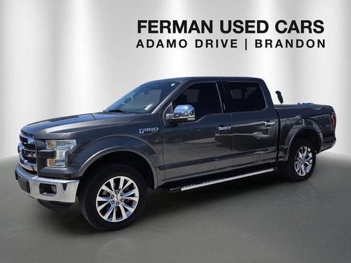 Gray 2016 Ford F-150 Lariat
