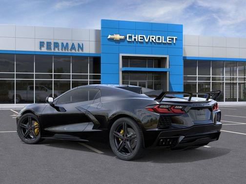 Black 2026 Chevrolet Corvette Stingray w/1LT