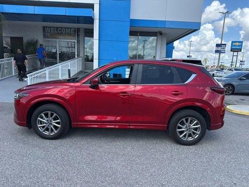 Soul Red Crystal Metallic 2024 Mazda CX-5 Preferred