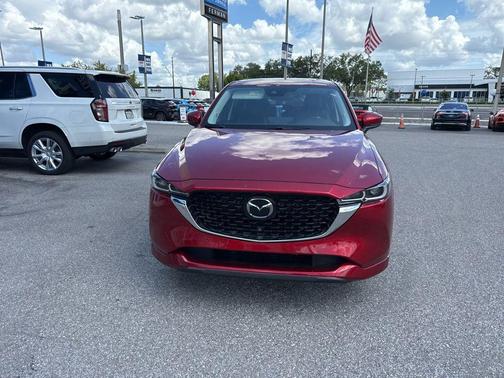 Soul Red Crystal Metallic 2024 Mazda CX-5 Preferred