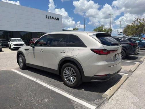 Platinum Quartz Metallic 2024 Mazda CX-90 Preferred Plus