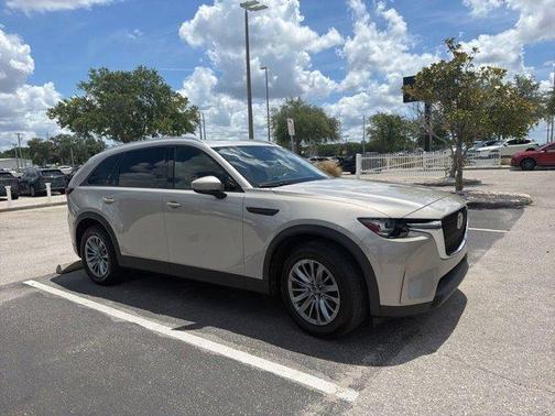 Platinum Quartz Metallic 2024 Mazda CX-90 Preferred Plus