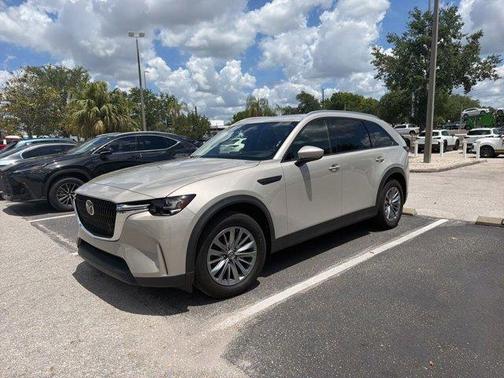 Platinum Quartz Metallic 2024 Mazda CX-90 Preferred Plus