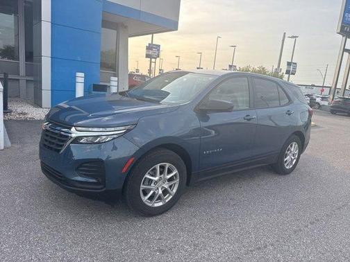 Lakeshore Blue Metallic 2024 Chevrolet Equinox LS