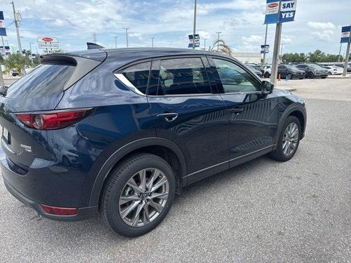 Deep Crystal Blue Mica 2021 Mazda CX-5 Grand Touring Reserve