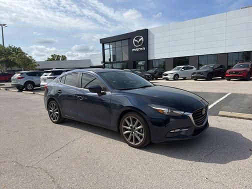 Deep Crystal Blue Mica 2018 Mazda Mazda3 Grand Touring