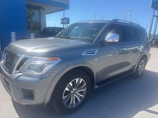 Gun Metallic 2017 Nissan Armada SL