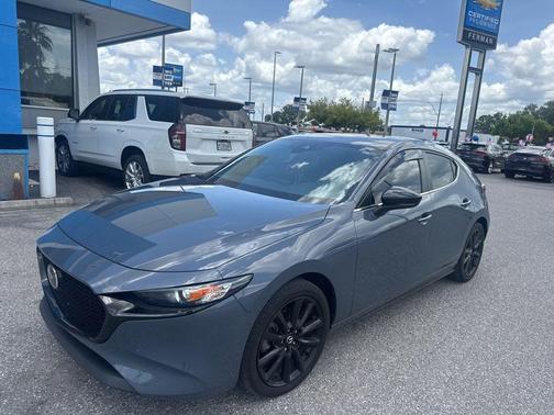 Polymetal Gray Metallic 2023 Mazda Mazda3 2.5 S Carbon Edition