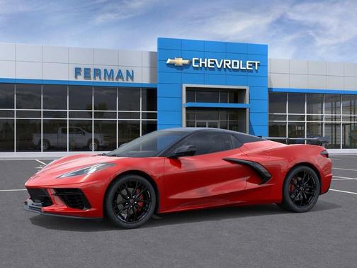Red 2026 Chevrolet Corvette Stingray w/1LT