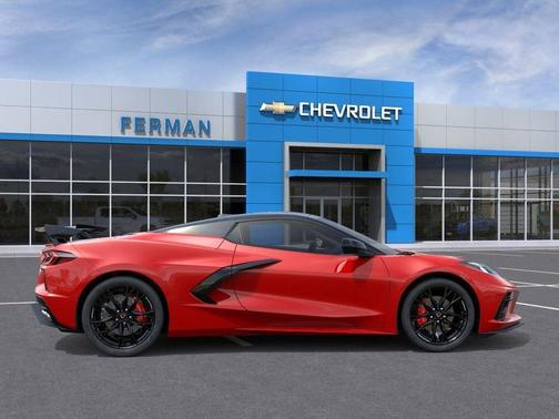 Red 2026 Chevrolet Corvette Stingray w/1LT