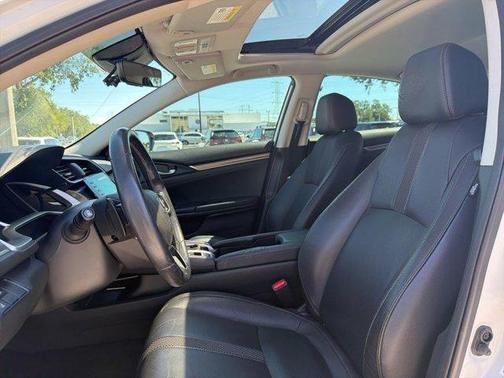 White 2020 Honda Civic Touring