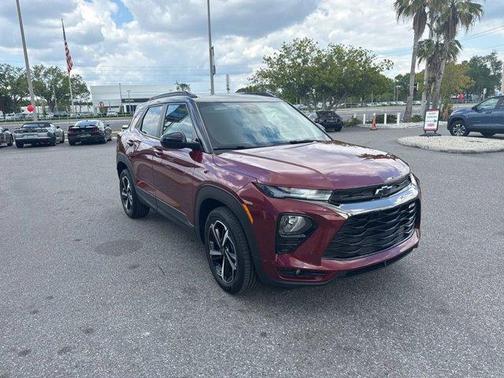 Crimson Metallic 2023 Chevrolet Trailblazer RS
