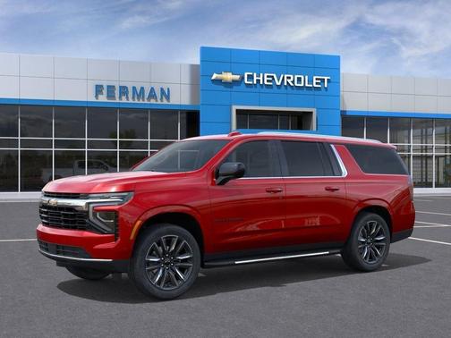 Red 2026 Chevrolet Suburban LS