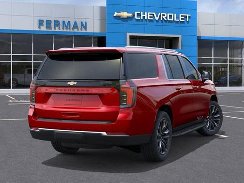 Red 2026 Chevrolet Suburban LS