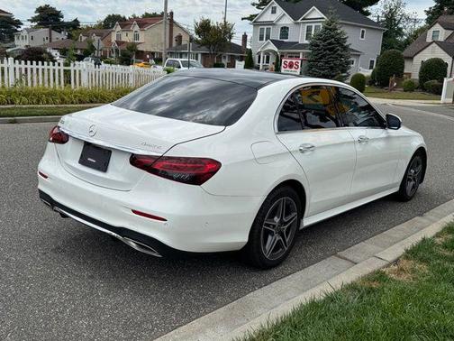 White 2021 Mercedes-Benz E-Class 4MATIC
