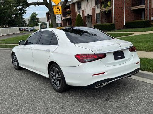 White 2021 Mercedes-Benz E-Class 4MATIC